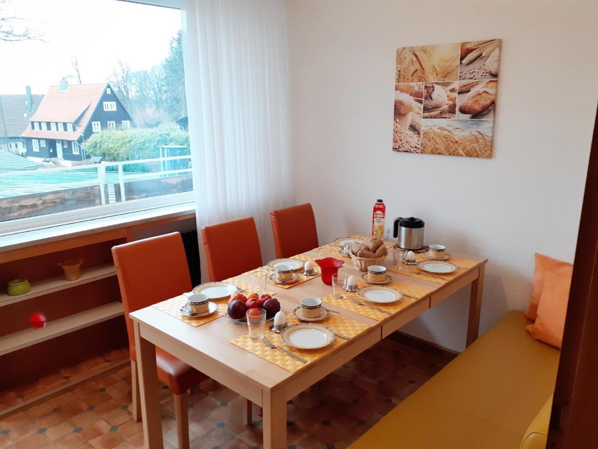 Premium-Ferienwohnungen Bergblick Im Haus Hopfe Goslar Exterior photo